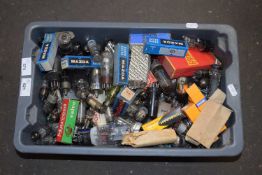 Box of various Mazda and other radio valves