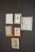 Quantity of assorted pictures and frames