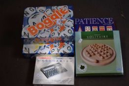 Quantity of games to include Boggle, Solitaire and others