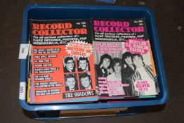 A large collection of 1980s Record Collector Magazine, from issue 9 May 1980 - issue 78 February