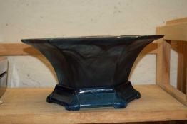 Cloud glass bowl and stand