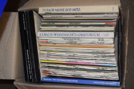 Box of assorted LP's mainly classical