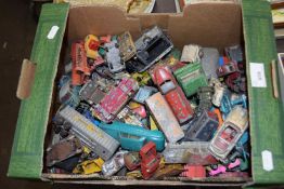 Quantity of assorted toy cars and other models, play worn