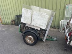 Two wheeled trailer