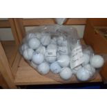 Bag containing 50 x Callaway golf balls