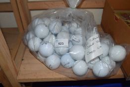 Bag containing 50 x Callaway golf balls