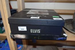 A pair of special edition Elvis Presley collectible book packs, to include: - Elvis Presley