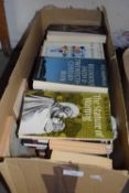 One box of mixed books to include some religious interest