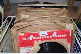 Large quantity of 78rpm records together with some albums