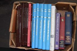 Box containing various juvenile reference books etc