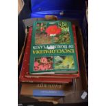 Box containing small quantity of various nature/gardening books