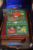 Box containing small quantity of various nature/gardening books