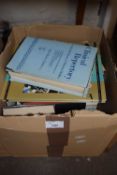 One box of mixed books, medical and homeopathic interest and others