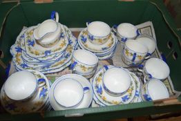 Good quantity of Aynsley bird decorated tea wares