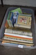 Box containing a quantity of various children's books including Alison Utley, Hugh Lofting, Blackies