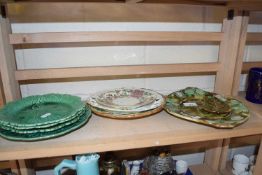 Various leaf plates and others