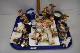 Mixed Lot: Various Goebel models of children and other assorted ornaments and ceramics