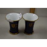 Pair of small vases