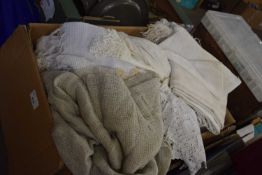 Quantity of assorted linens and textiles