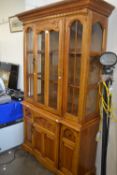 Glazed display cabinet