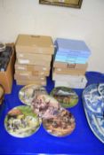 Quantity of collectors plates to include Wedgwood, Royal Worcester and others