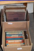 Two boxes of books to include Penguin classics and others