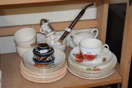 Quantity of assorted tea wares