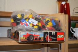 A collection of 1970s Lego sets, to include: - 851: Technic Farm Tractor (unchecked for