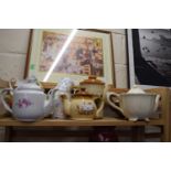 Quantity of assorted teapots and mugs
