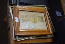 Quantity of assorted pictures and frames