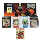 A collection of Dan Dare: Pilot of the Future books, to include: - Voyage to Venus 1/2 - Reign of
