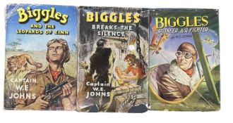 A trio of Biggles books, to include: - Biggles Breaks the Silence, 1949: Hodder and Stoughton [First