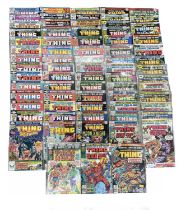 A large collection of 1975-1983 Marvel Two-in-One: The Thing comic books. Issues: 1 / 4-5 / 11-