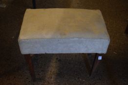 Upholstered dressing table stool