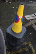 Quantity of hazard/safety cones