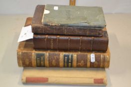 Quantity of books to include Dairy Farming, twenty five coloured plates, leather bound edition of