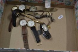 Quantity of assorted wristwatches