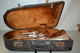 Cased trombone