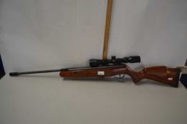 Further air rifle, 1.177 with telescopic sight