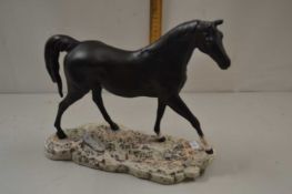 Beswick model of a black horse