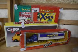 Quantity of toy cars to include Corgi and others