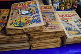 Quantity of Tiger and Victor comics