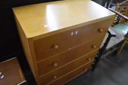 Four drawer chest of drawers