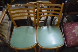 Pair of kitchen dining chairs