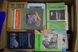Books to include assorted interest - large box