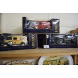 Three Liberty Classics model vans, boxed