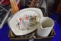 Mixed Lot: Ceramics, flat ware and other items