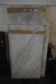 Quantity of marble slabs