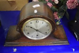 Wooden cased mantel clock