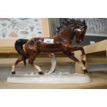 Ceramic model of a horse